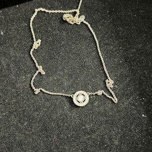 Pandora Vintage Circular Necklace Stirling Silver